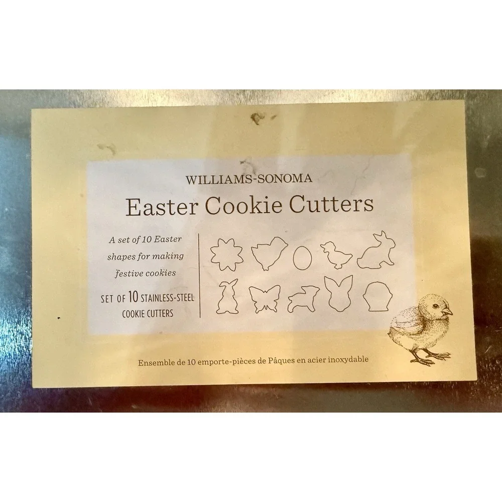 Williams Sonoma 10 Easter Cookie Cutters 3